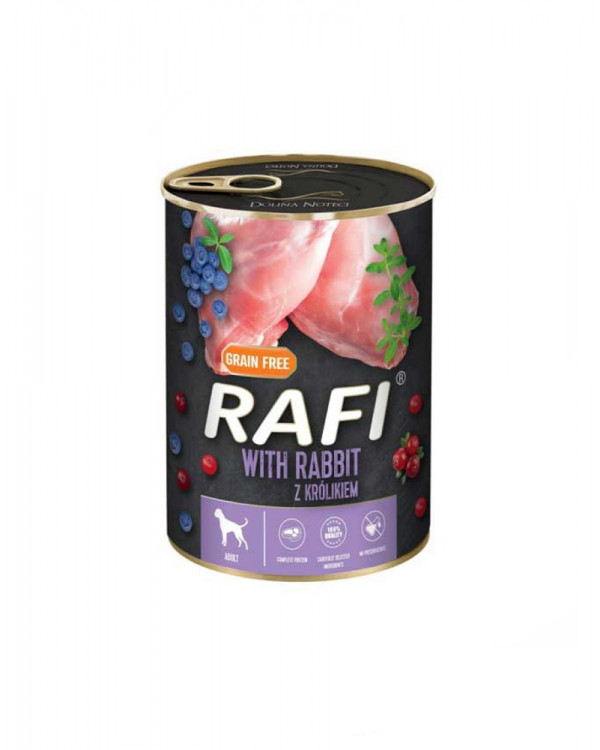 Dolina Noteci Rafi with Rabbit консерва для собак з кроликом