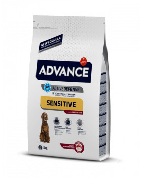 Advance Dog Med / Maxi Sensitive  Lamb & Rice для дорослих собак середніх і великих порід з чутливим шлунком (ягня / рис)