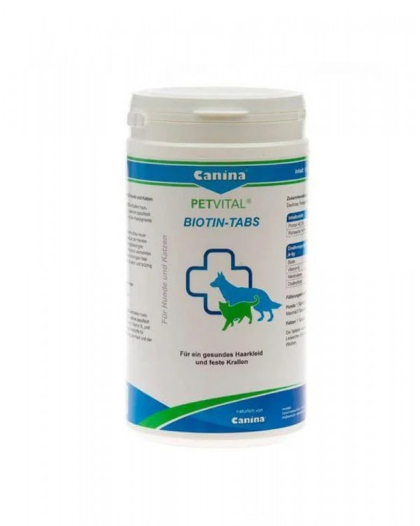 Canina Petvital Biotin Tabs для котов и собак