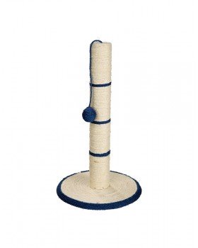 Trixie Кігтеточка-стовпчик з іграшкою бірюзова, червона, чорна, синя-foto2