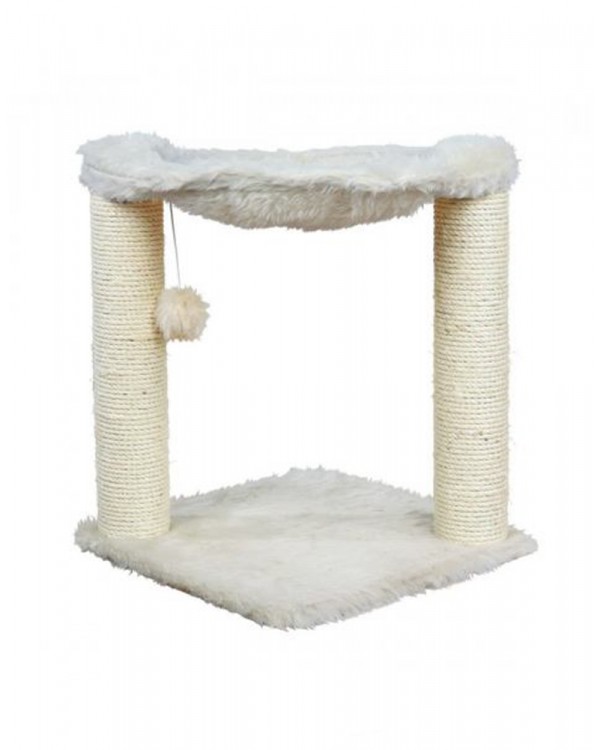 Trixie «Baza» Кігтеточка-стовпчик з гамаком кремова