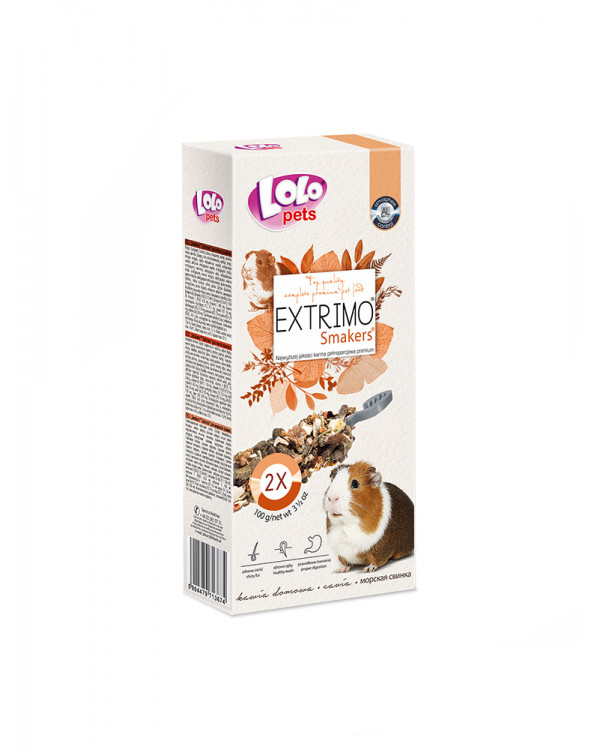 Lolo Pets Smakers Premium Extrimo Для морской свинки