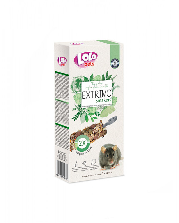 Lolo Pets Smakers Premium Extrimo Для декоративных крыс