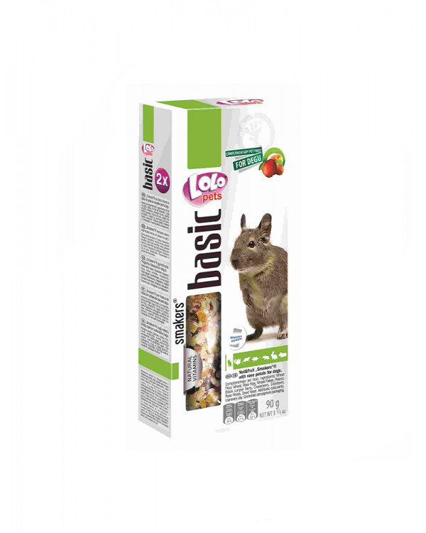Lolo Pets Smakers С фруктами и орехами для дегу