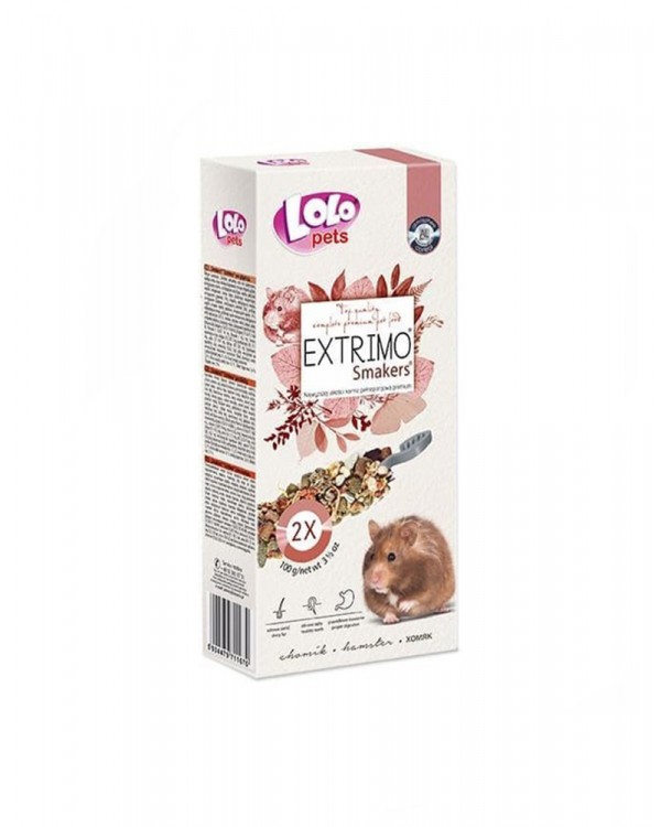 Lolo Pets Smakers Premium Extrimo Для хомяка Lolo Pets Smakers Premium Extrimo Для хомяка