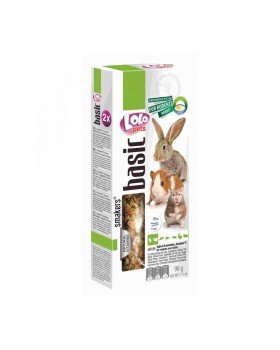 Lolo Pets Smakers С йогуртом и одуванчиком для грызунов и кролика 