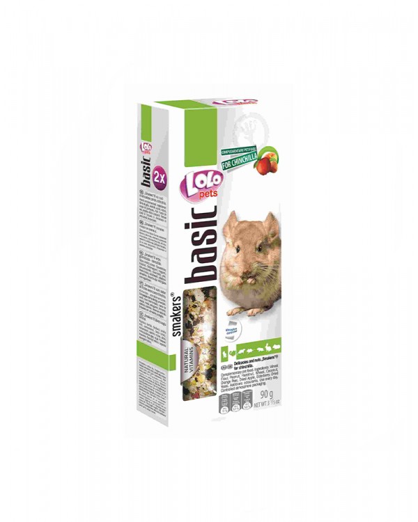 Lolo Pets Smakers С фруктами и орехами для шиншилл Lolo Pets Smakers С фруктами и орехами для шиншилл
