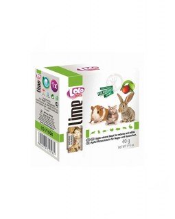 Lolo Pets Минеральный камень для грызунов-яблоко
