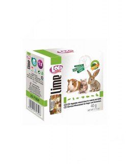 Lolo Pets Минеральный камень для грызунов-овощи