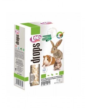 Lolo Pets Drops Медово-молочные для грызунов 