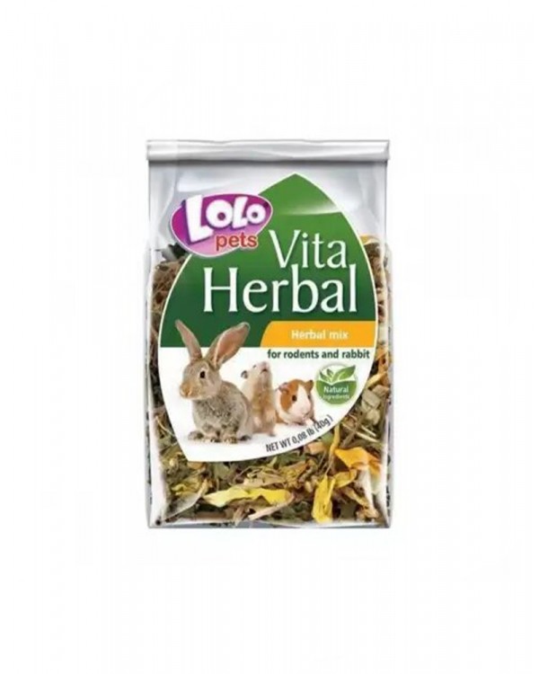 Lolo Pets Herbal Смесь лекарственных трав для грызунов