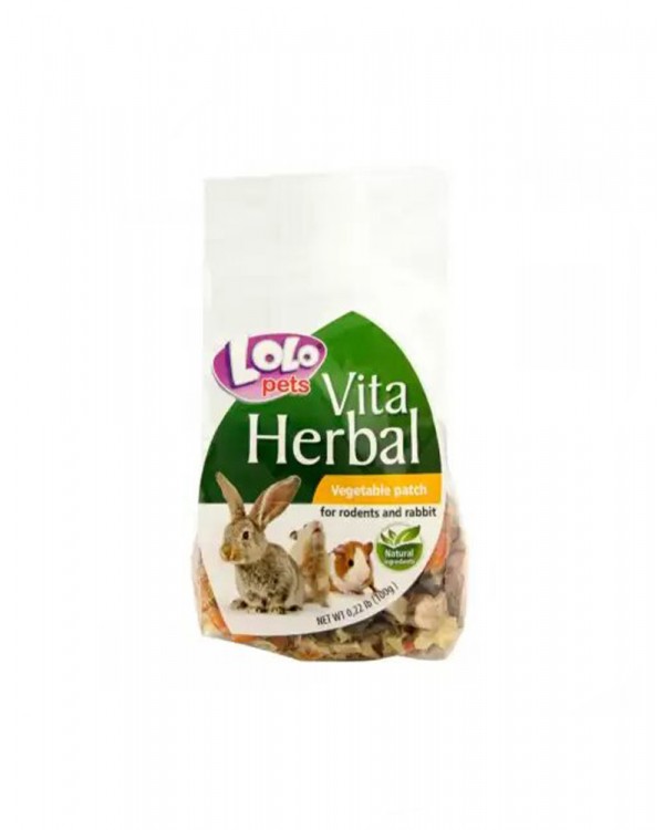Lolo Pets Herbal Овощная грядка для грызунов