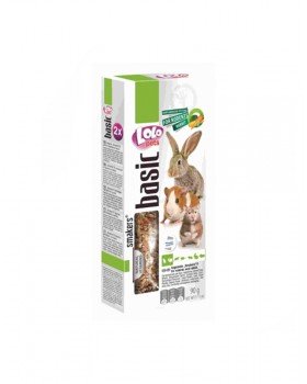 Lolo Pets Smakers С овощами для грызунов и кролика Lolo Pets Smakers С овощами для грызунов и кролика