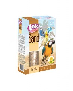 Lolo Pets Песок лимонный для птиц