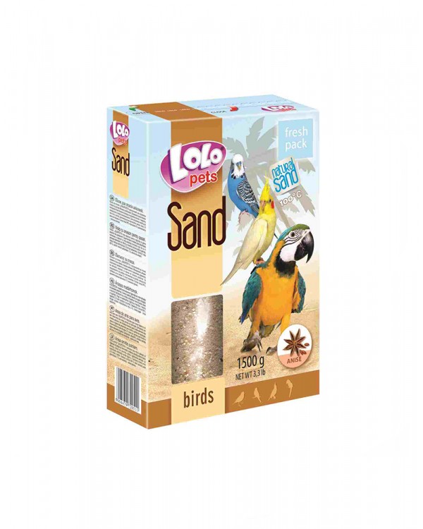 Lolo Pets Песок анисовый для птиц