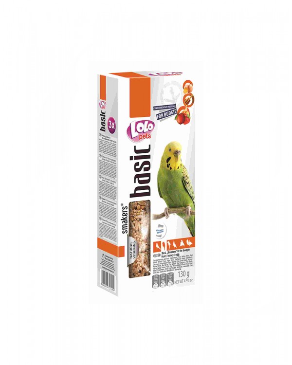 Lolo Pets Smakers ( 3в1 ) фрукты, мед, яйцо для волнистых попугаев Lolo Pets Smakers ( 3в1 ) фрукты, мед, яйцо для волнистых попугаев