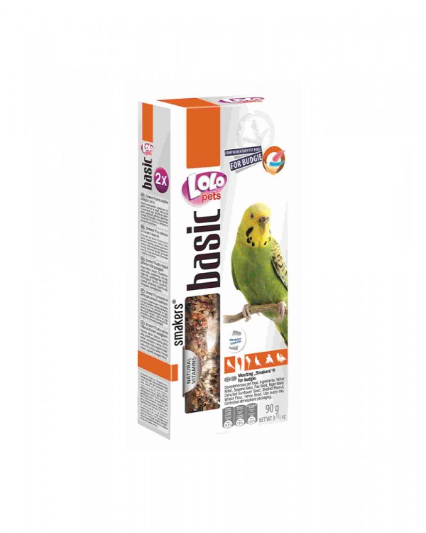 Lolo Pets Smakers В период линьки для волнистых попугаев