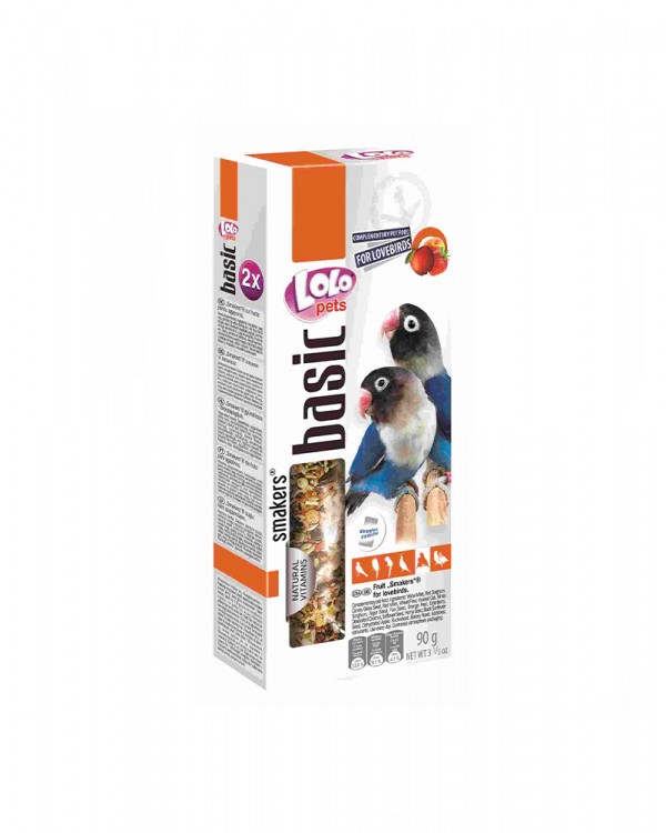Lolo Pets Smakers С фруктами для неразлучников Lolo Pets Smakers С фруктами для неразлучников
