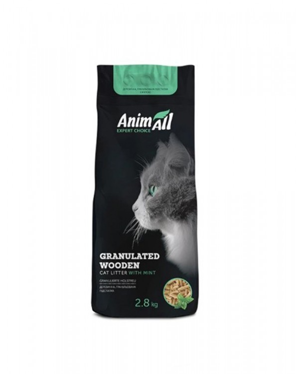 AnimAll Деревне наповнювач з ароматом м'яти 2,8 кг