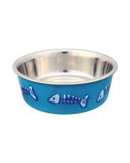 Trixie Миска металлическая на резиновом основании-foto3