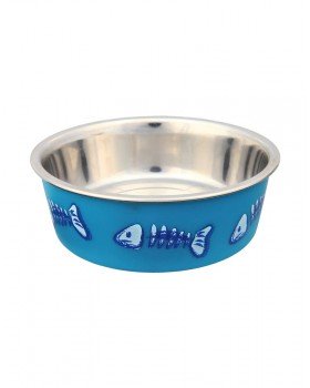 Trixie Миска металлическая на резиновом основании-foto3