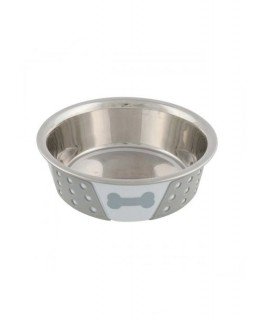 Trixie Миска металлическая на резиновом основании с силиконовым покрытием Trixie Миска металлическая на резиновом основании с силиконовым покрытием