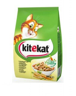 Kitekat Для взрослых кошек курица с овощами