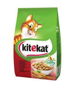 Kitekat Для взрослых кошек  говядина с овощами