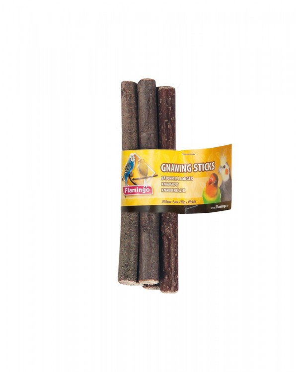 Flamingo parrot willow sticks Палочки деревянные для попугаев