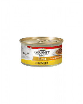 Gourmet Gold Соус Де-люкс кусочки в соусе с курицей