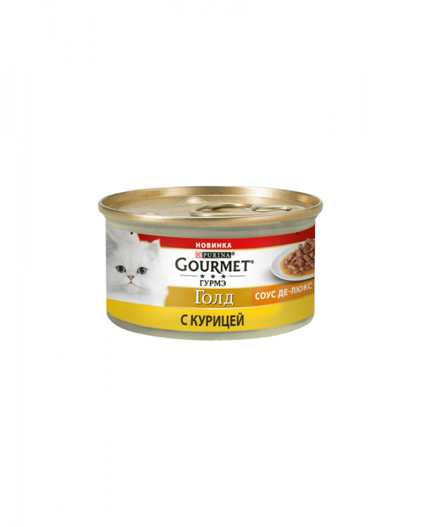 Gourmet Gold Соус Де-люкс кусочки в соусе с курицей