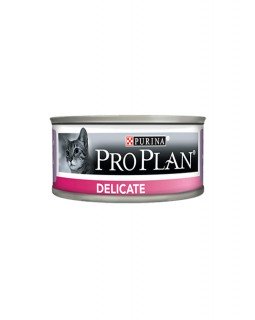 Pro Plan Delicate паштет с индейкой для котов с чувствительным пищеварение