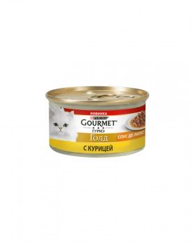 Gourmet Gold Соус Де-люкс кусочки в соусе с курицей