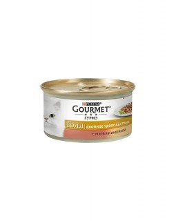 Gourmet Gold кусочки в соусе утка с индейкой