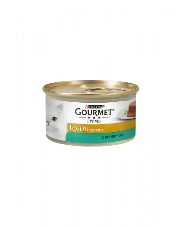 Gourmet Gold Террин кусочки в паштете с кроликом