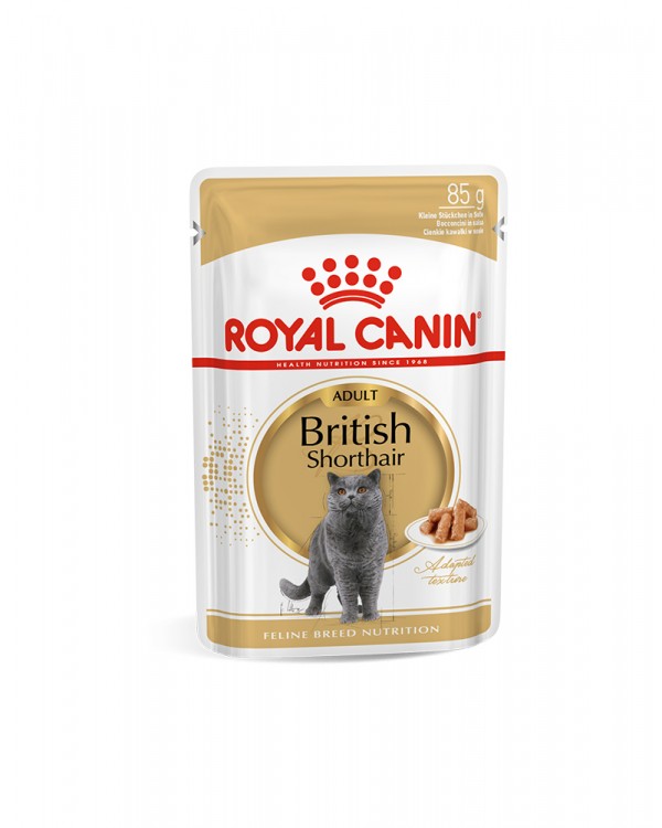 Royal Canin British Shorthair Adult 85 гр Royal Canin British Shorthair Adult 85 гр
