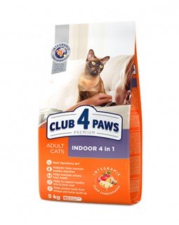 Клуб 4 лапи Premium Indoor 4 in 1