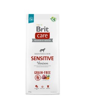 Brit Care Dog Grain-free Sensitive Сухий беззерновий корм з олениною для дорослих собак з чутливим травленням