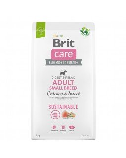 Brit Care Dog Sustainable Adult Small Breed Сухий корм з куркою та комахами для дорослих собак маленьких порід Brit Care Dog Sustainable Adult Small Breed Сухий корм з куркою та комахами для дорослих собак маленьких порід