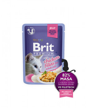 Brit Premium Cat Chicken Fillets in Jelly