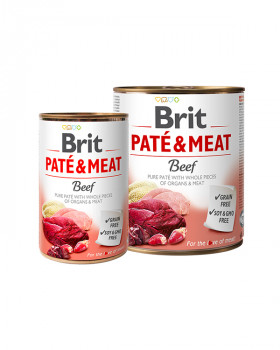 Brit Pate & Meat Dog з яловичиною