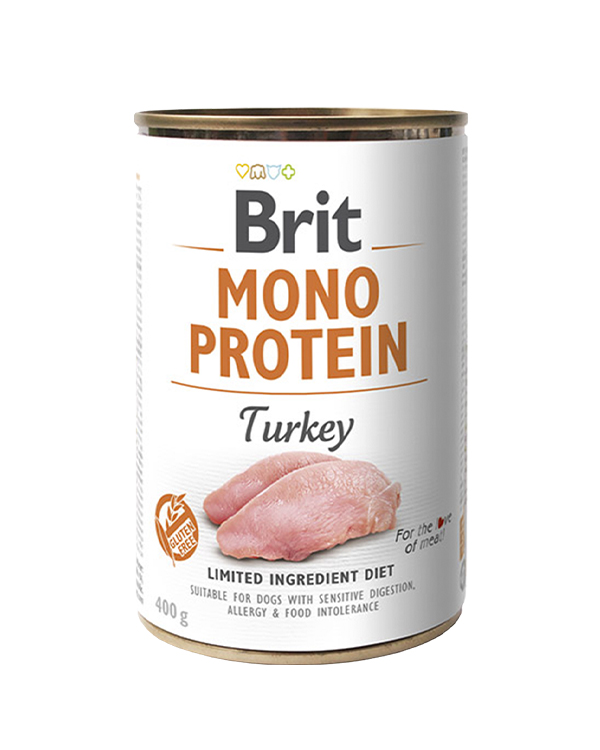 Brit Mono Protein Dog з індичкою 400 g
