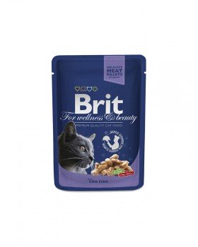 Brit Premium Cat Cod Fish с тріскою