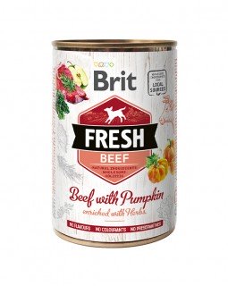 Brit Fresh Beef with Pumpkin яловичина і гарбуз 400 гр Brit Fresh Beef with Pumpkin яловичина і гарбуз 400 гр