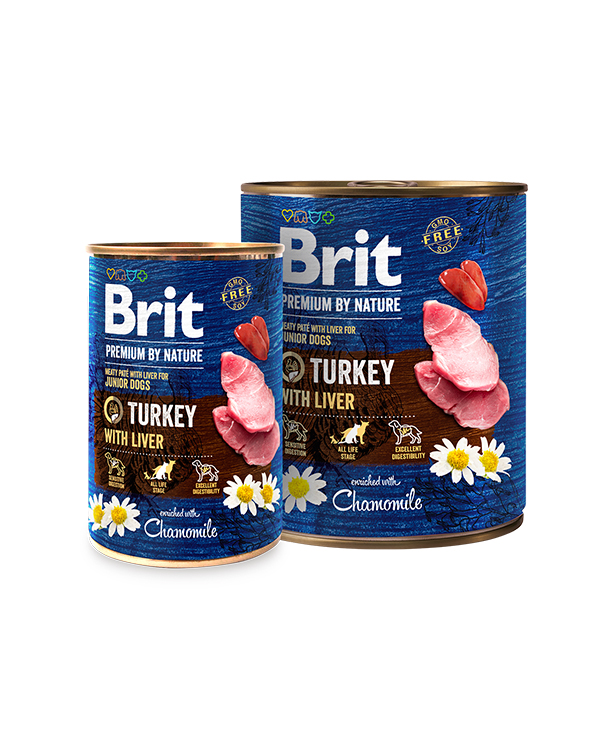 Brit Premium by Nature індичка з печінкою 