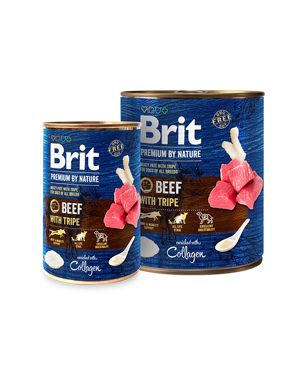 Brit Premium by Nature яловичина і тельбухи Brit Premium by Nature яловичина і тельбухи