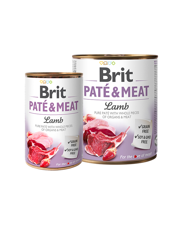 Brit Pate & Meat Dog з ягням