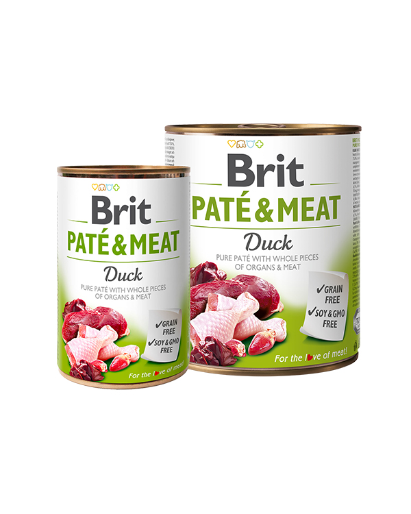 Brit Paté & Meat Dog з качкою