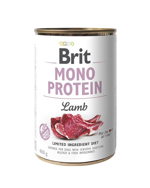 Brit Mono Protein Dog з ягням 400 g