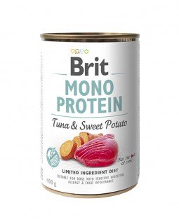 Brit Mono Protein Dog з тунцем і бататом 400 g
